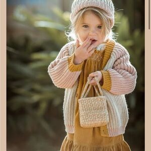 Wild Wawa Rainbow Cardigan Size 5-6